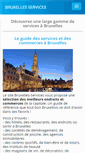 Mobile Screenshot of bruxelles-services.be